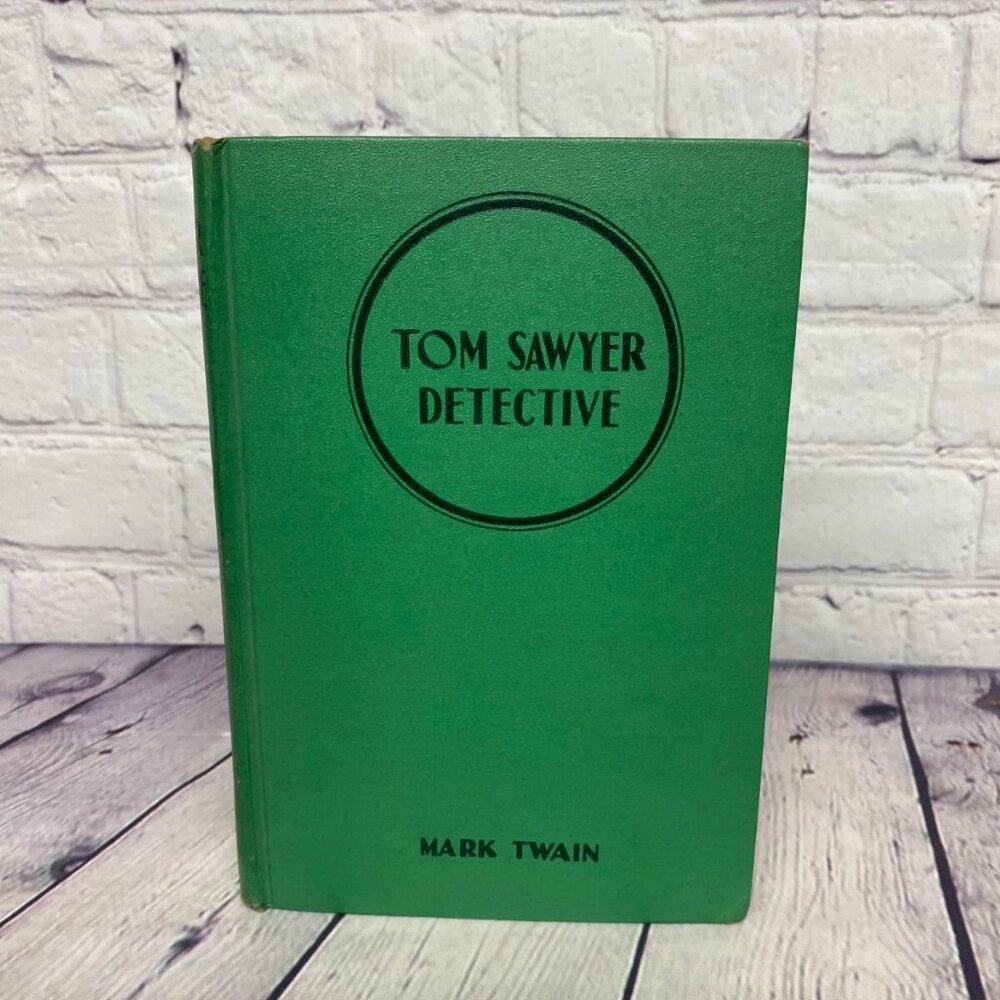 Tom Sawyer Detective Mark Twain Book 1924 Clara GABRILOWITSCH GROSSET & DUNLAP